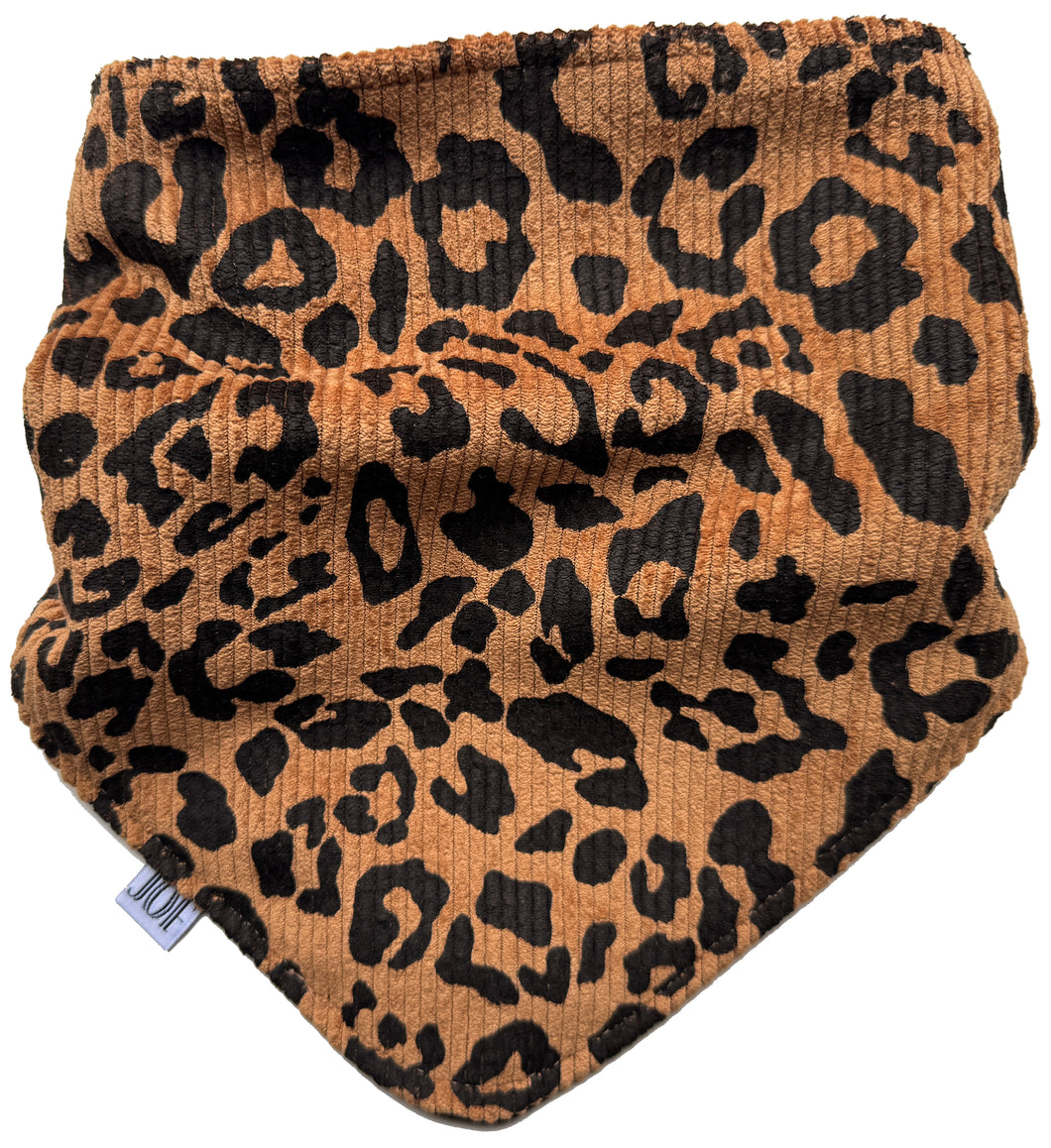 Schal Panter gerippter Stoff